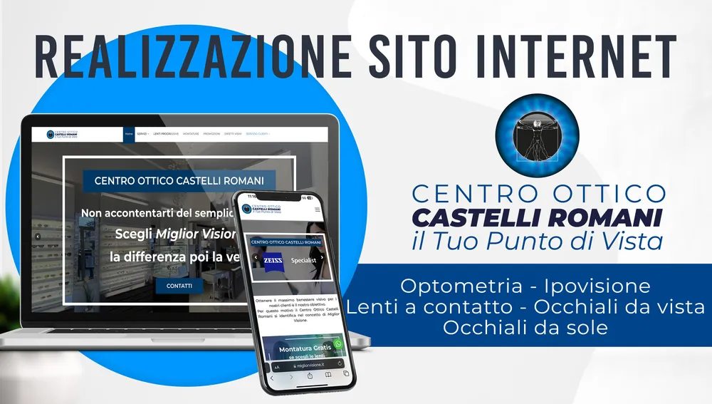 Sito Centro Ottico Castelli Romani - ottica e optometria